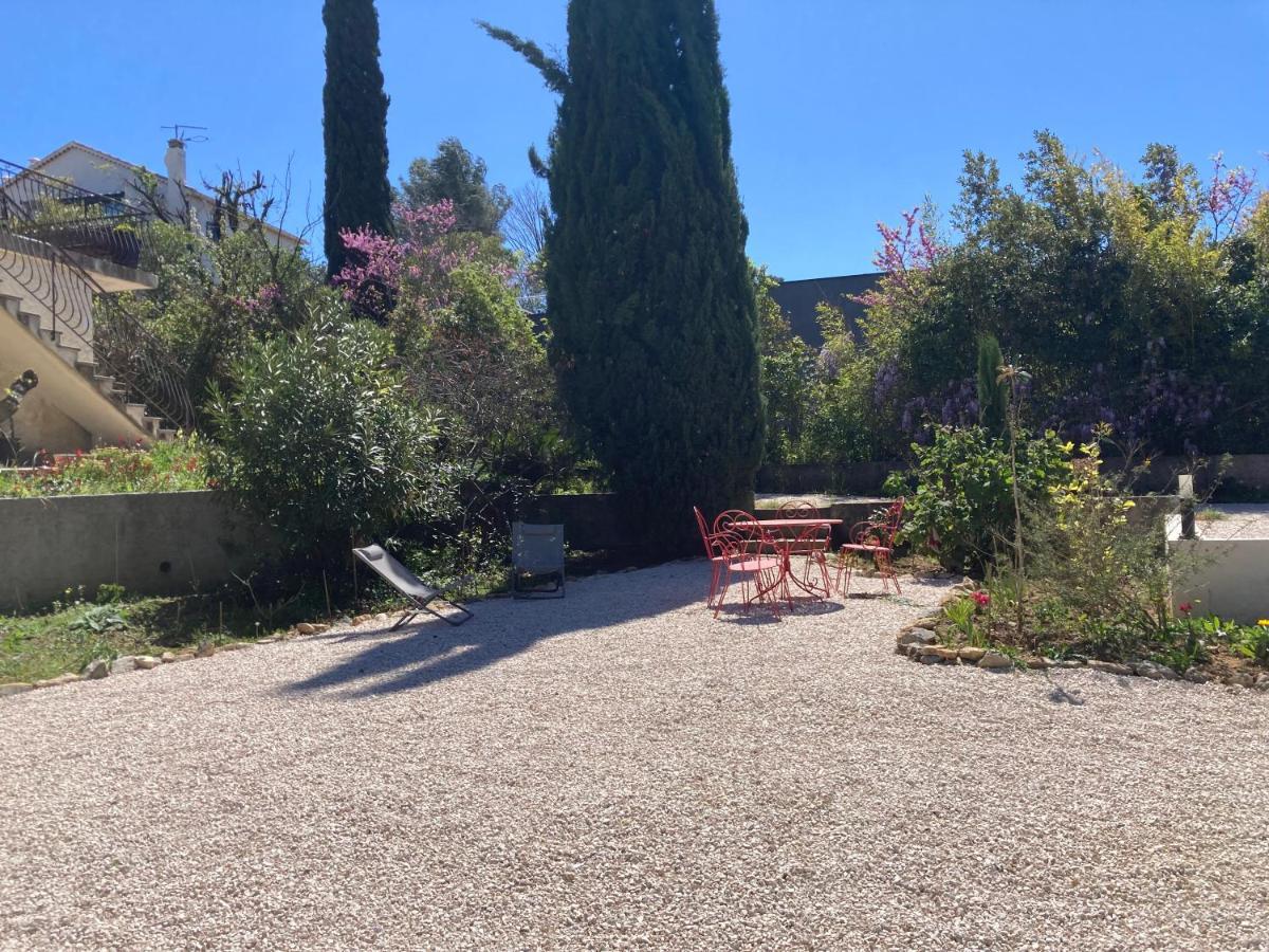 Haut De Villa Avec Terrasse Privative Jardin Et Parking Tout Pres Des Plages Toulon Exterior foto